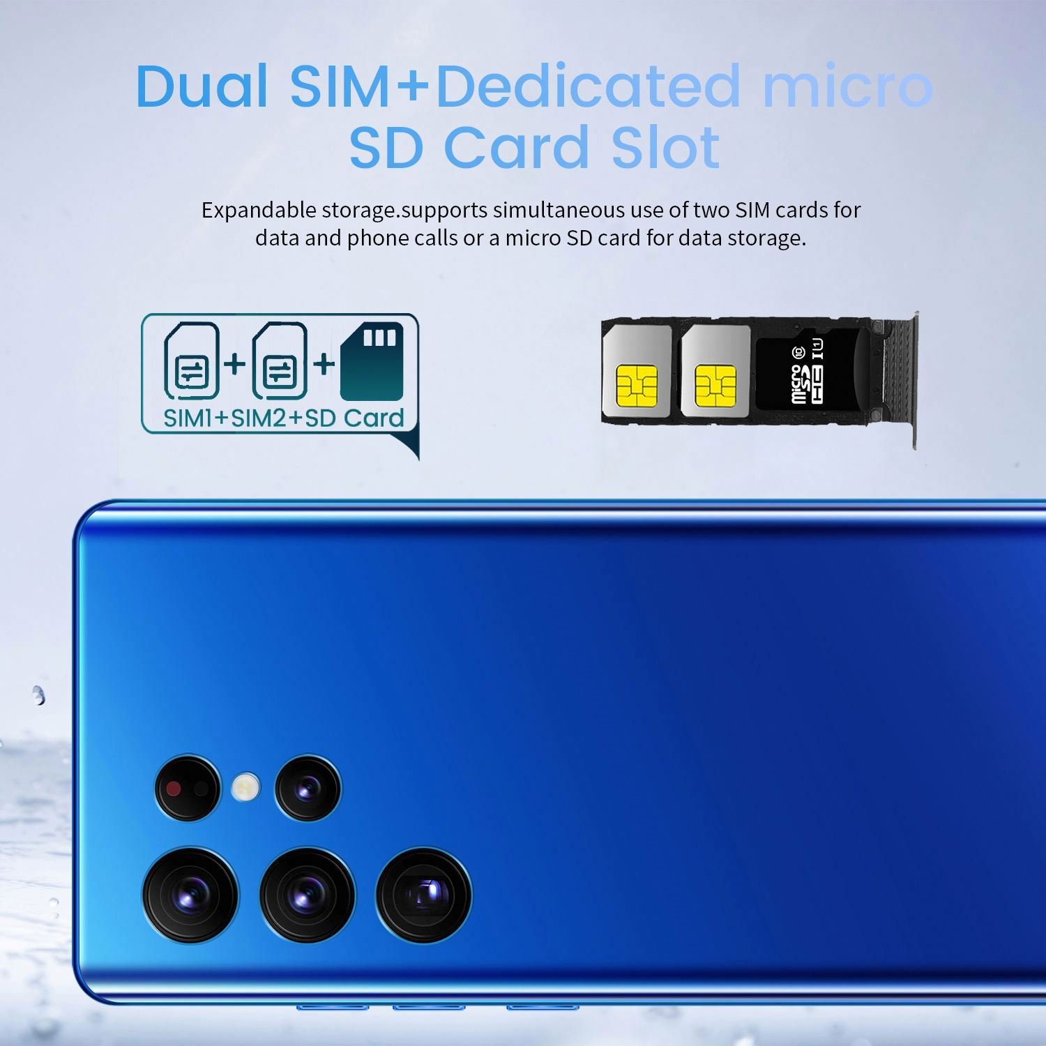 Hot Selling S23 ULTRA 16GB+1TB 72MP+108MP 7.2 Inch 5G Mobile Smartphone Big Battery Android Cell Phone